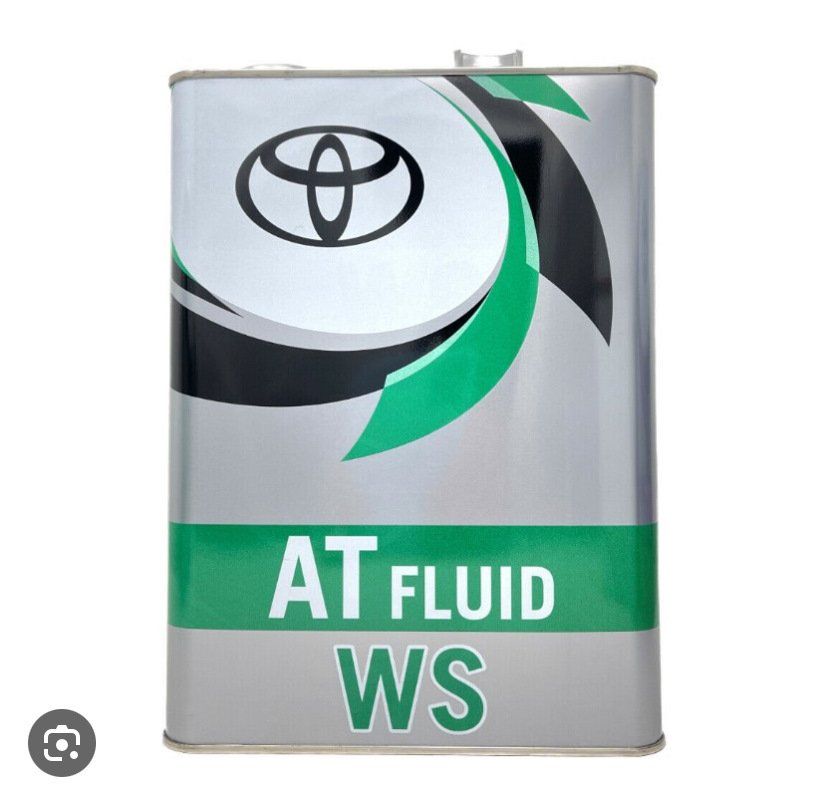 TOYOTA ATF WS 4л жидкость для секвентальной АКПП