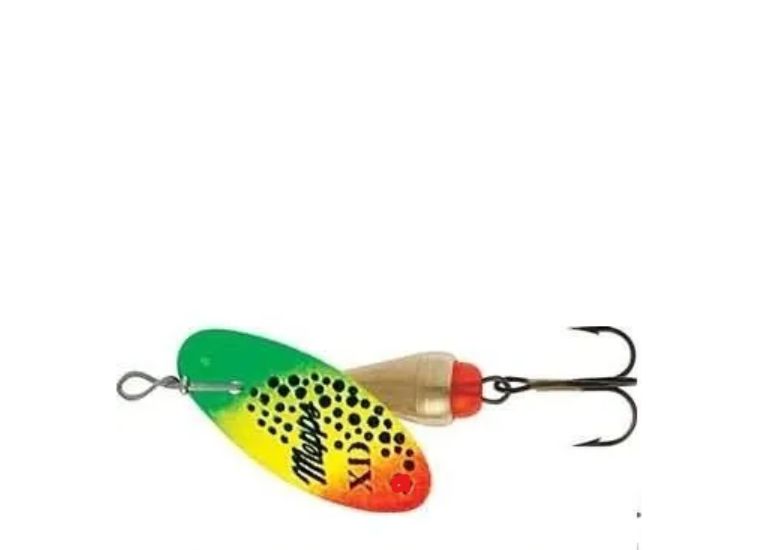 Блесна вращающаяся Mepps XD TRI FLUO,  0,  G/Tiger