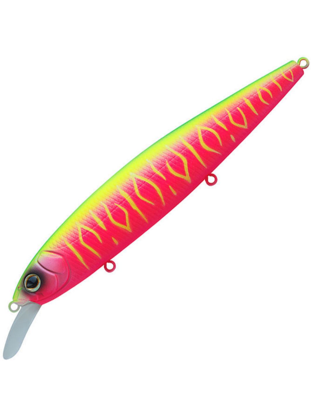 Воблер Минноу Strike Pro Bold 130SP,  130 мм,  24, 5 гр,  Загл. 1, 3м.-1, 8м.,  Нейтральный,  цвет: A230S Watermelon Mat Tiger,  (EG-191-SP#A230S)
