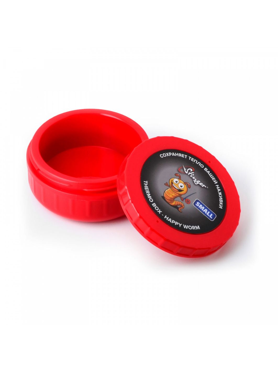 Термокоробка Stinger Happy Worm,  75мм,  красная