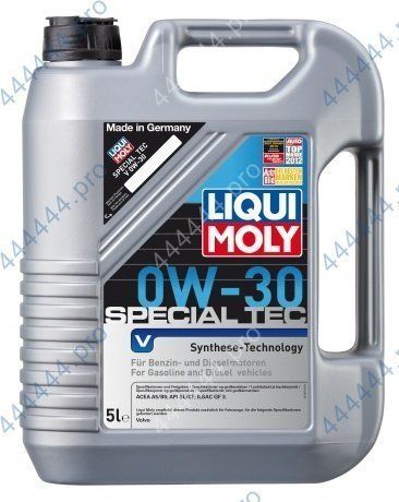LIQUI MOLY "Special Tec V" 0W30 A7/B7 5L синтетическое моторное масло 2853