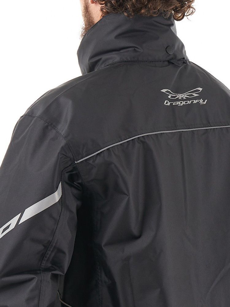 Куртка - дождевик DRAGONFLY EVO BLACK (2023) (мембрана 10000/8000) S