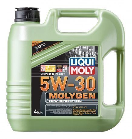 LIQUI MOLY "Molygen New Generation" 5W30 4L синтетическое моторное масло 9042