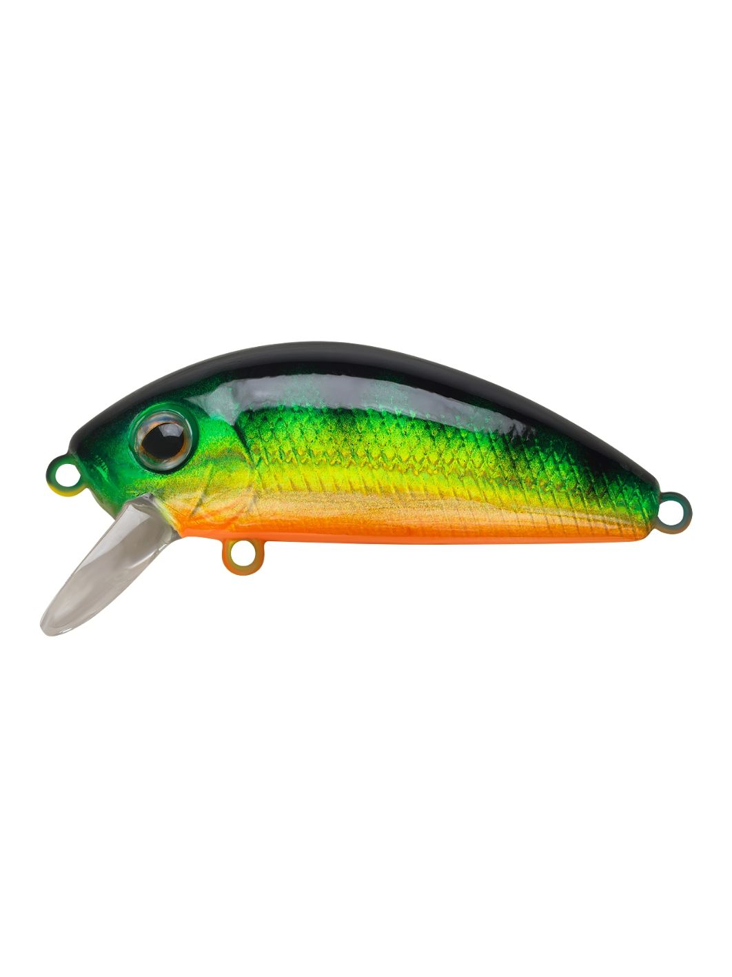 Воблер Минноу Strike Pro Mustang Minnow 60,  60 мм,  5, 8 гр,  Загл. 0, 3м.-0, 7м.,  Плавающий,  цвет: A45T Natural Perch,  (MG-002A#A45T)