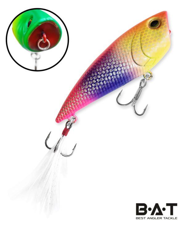 Воблер BAT Crow Pop ВТ059 (70 mm.; 7 g.; TopWater) # B017