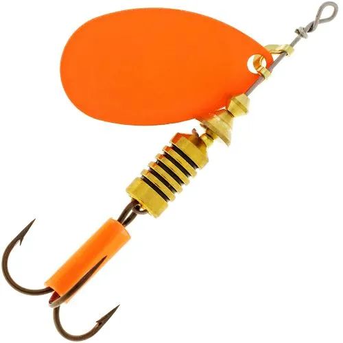 Блесна вращающаяся Mepps "Aglia FLUO Orange №1/3, 5гр