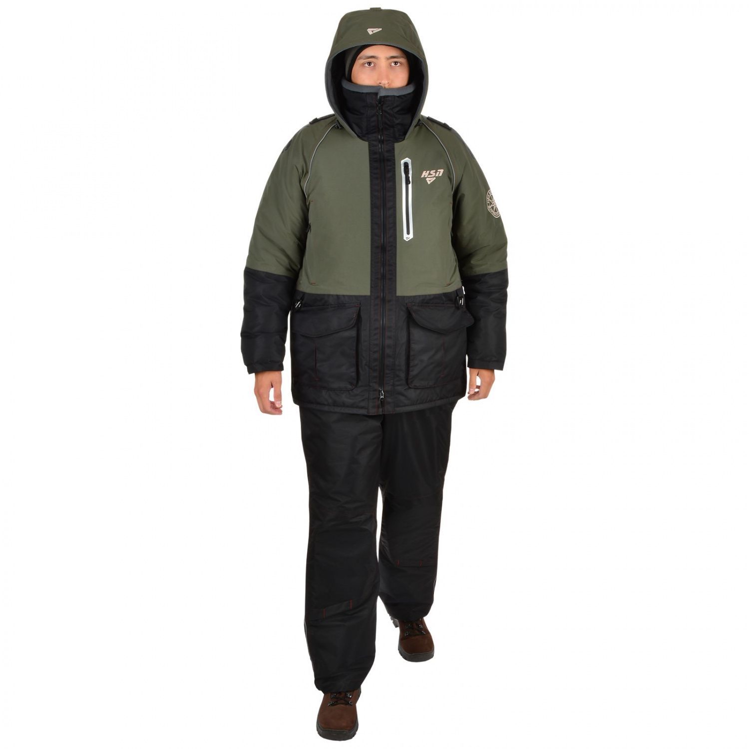Костюм мужской зимний "Arctic VII comfort",  hardguard,  хаки (58-60/182) м