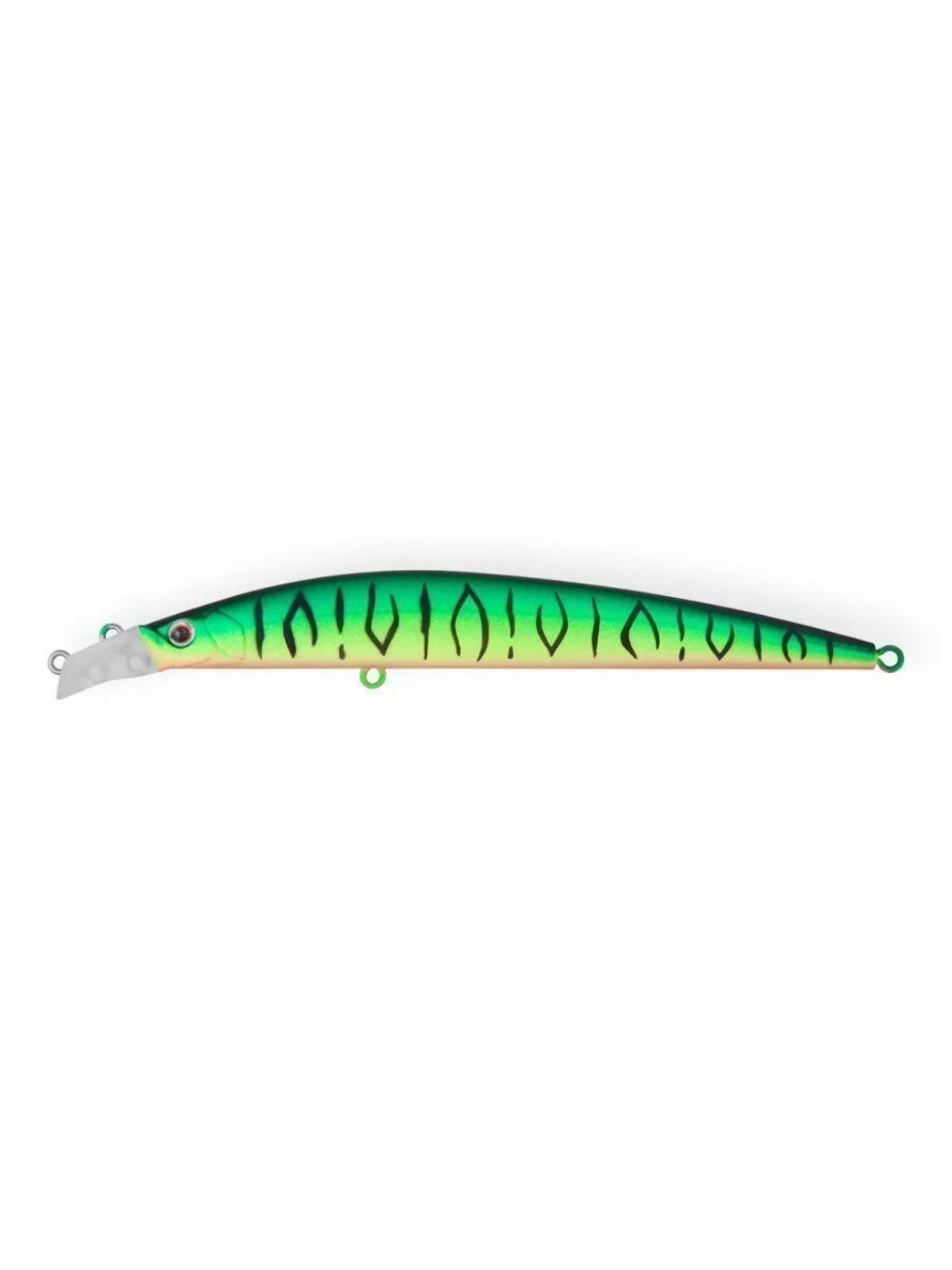 Воблер Минноу Strike Pro Top Water Minnow 130,  130 мм,  15 гр,  Загл. 0, 1м.-0, 7м.,  Плавающий,  цвет: GC01S Mat Tiger,  (JL-158F#GC01S)