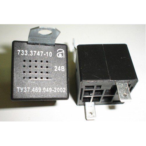 Реле 733/3747-10 24V зуммер  (аналог РС-531) КАМАЗ