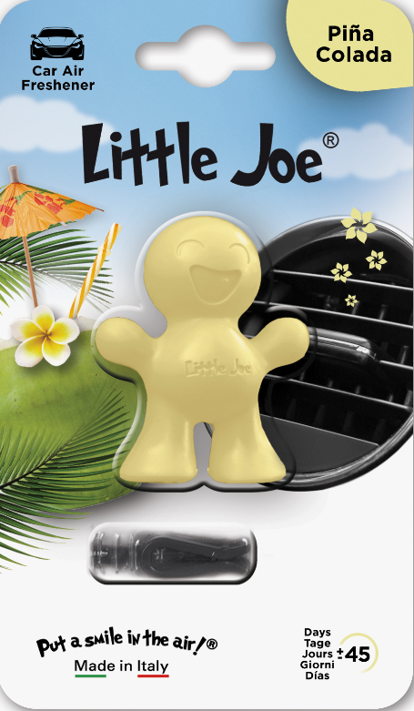 Ароматизатор "Little Joe" на дефлектор (человечек) Пина колада