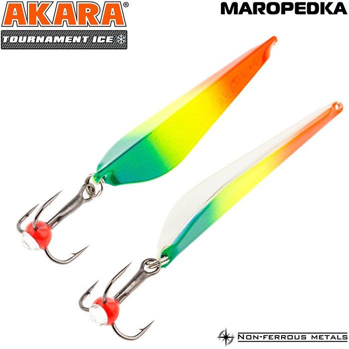 Блесна зимняя Akara Maropedka Tournament Ice 60 8 гр. 86/Sil