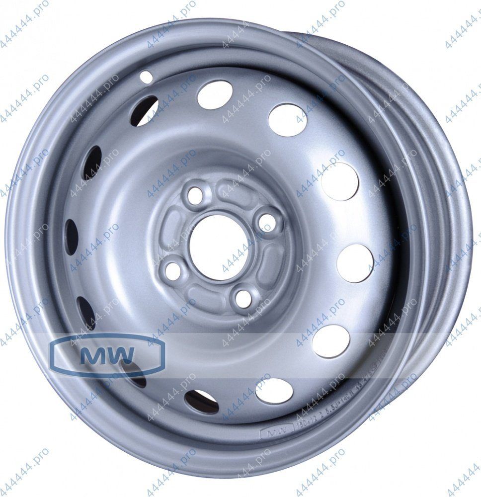 Колесный диск MAGNETTO WHEELS 14007 5.5x14/4x100 D57.1 ET45 серебристый