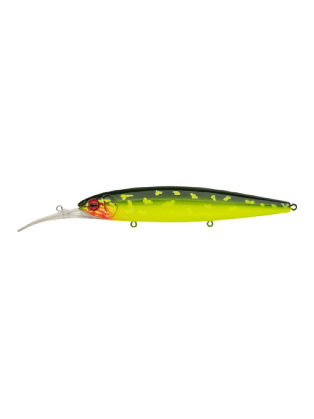 Воблер Минноу Strike Pro Bold Deep Diver 130SP,  130 мм,  25, 7 гр,  Загл. 2, 5м.-5, 0м.,  Нейтральный,  цвет: AC202F Hot Pike,  (EG-191L-SP#AC202F)