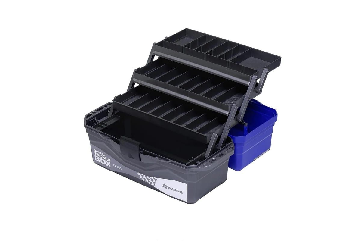 Ящик для снастей Tackle Box трехполочный NISUS синий