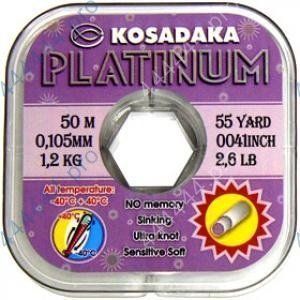 Леска PLATINUM 50м  0, 095мм