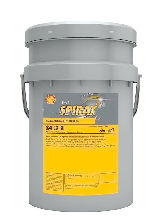SHELL Shell Spirax S4 CX 30 20л трансмиссионное масло