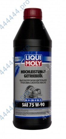 LIQUI MOLY 75W90 GL-4/5 синтетическое трансмиссионное масло 1L 3979/4434