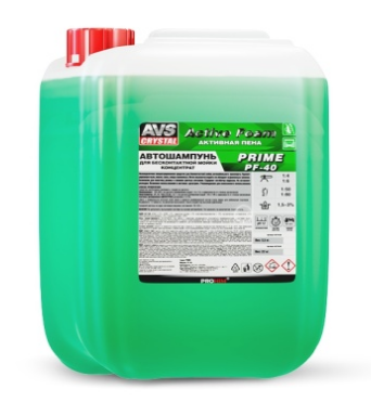 Автошампунь для бесконтактной мойки AVS PF-40 Active Foam (1:4-6) PRIME (5.5кг)