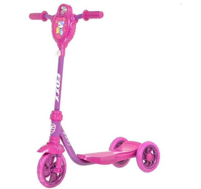 Самокат городской подростковый FOXX Baby (не складной) (фиолетовый)