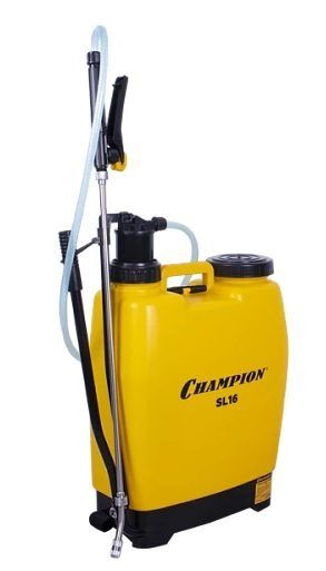 Опрыскиватель садовый рычажный (16л.) + пистолет со шлангом CHAMPION SL16