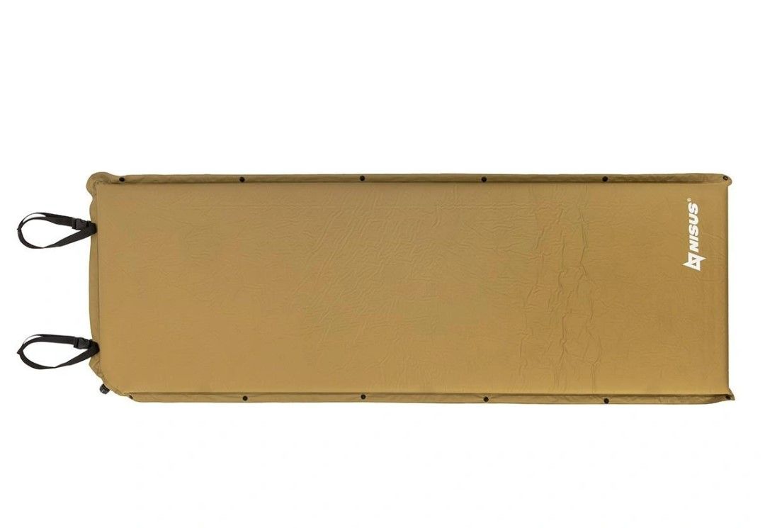 Коврик самонадувающийся NISUS 188x66x7 олива (N-007-1-O)