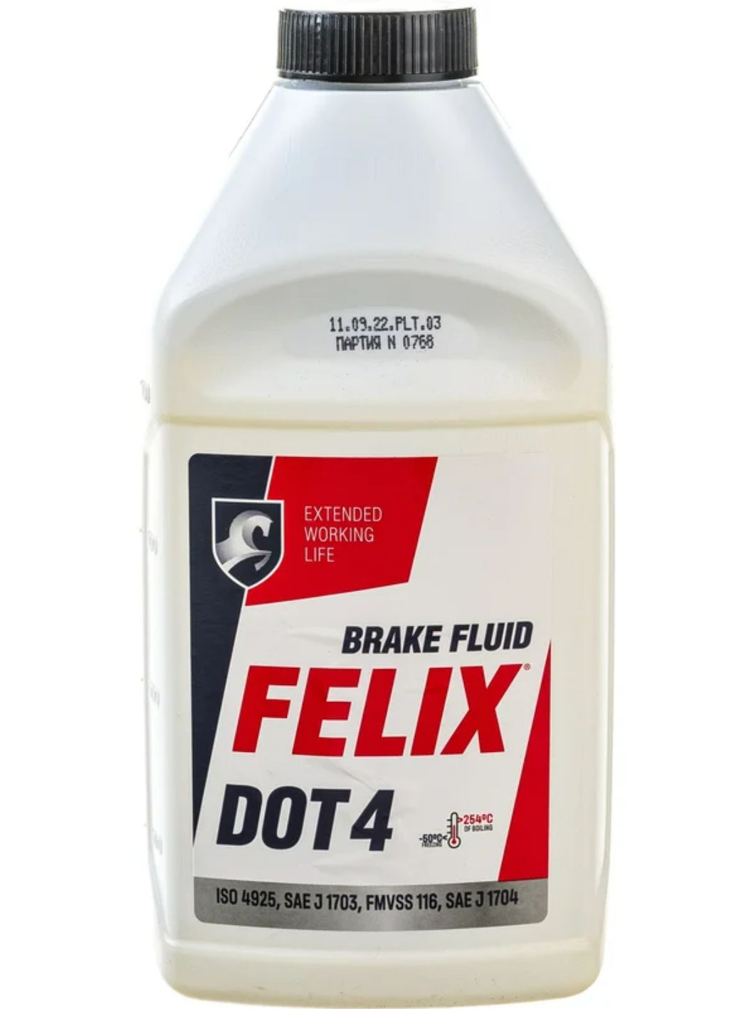 Тормозная жидкость FELIX ДОТ-4 455гр