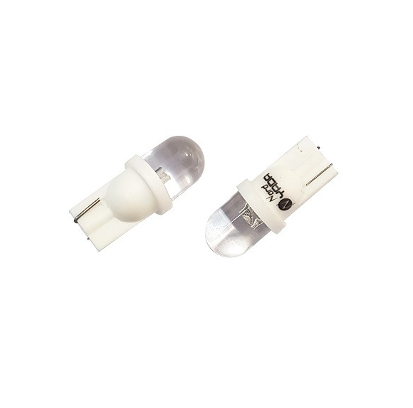 Светодиод 12V W5W (T10) белый 1LED YADA (900291) (1шт.)