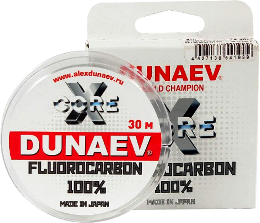 Леска Dunaev Fluorocarbon 0.205мм 30м 