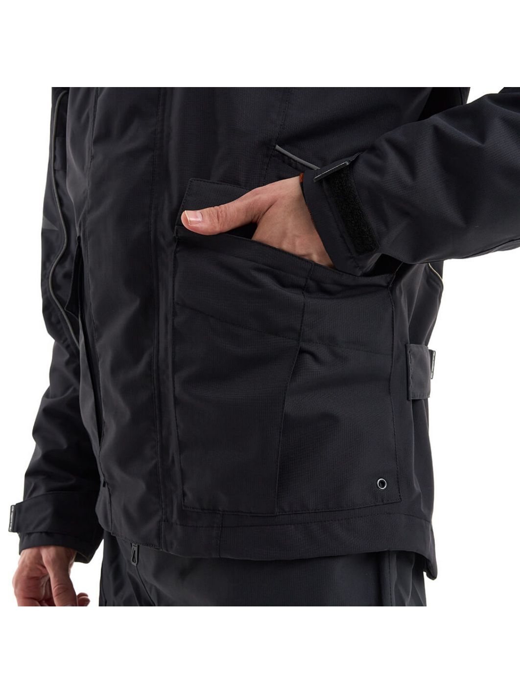 Куртка - дождевик DRAGONFLY EVO PRO MAN BLACK (мембрана 20000/20000) M