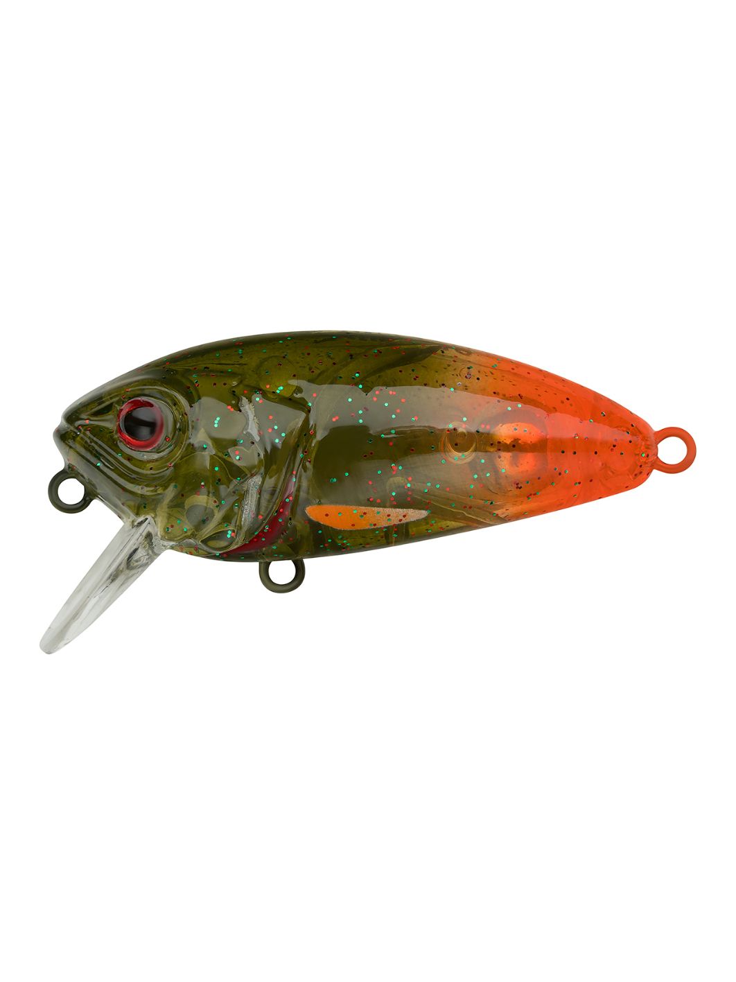 Воблер Крэнк Strike Pro Stumpy Fly 40,  42 мм,  4, 5 гр,  Загл. 0, 1м.-0, 3м.,  Плавающий,  цвет: C722G-UV Hot Tail Motoroil UV,  (EG-134#C722G-UV)