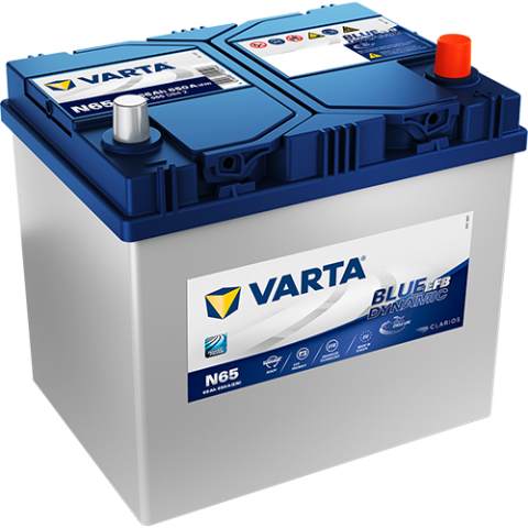 65 евро/565501* VARTA BLUE DYNAMIC EFB Аккумулятор зал/зар