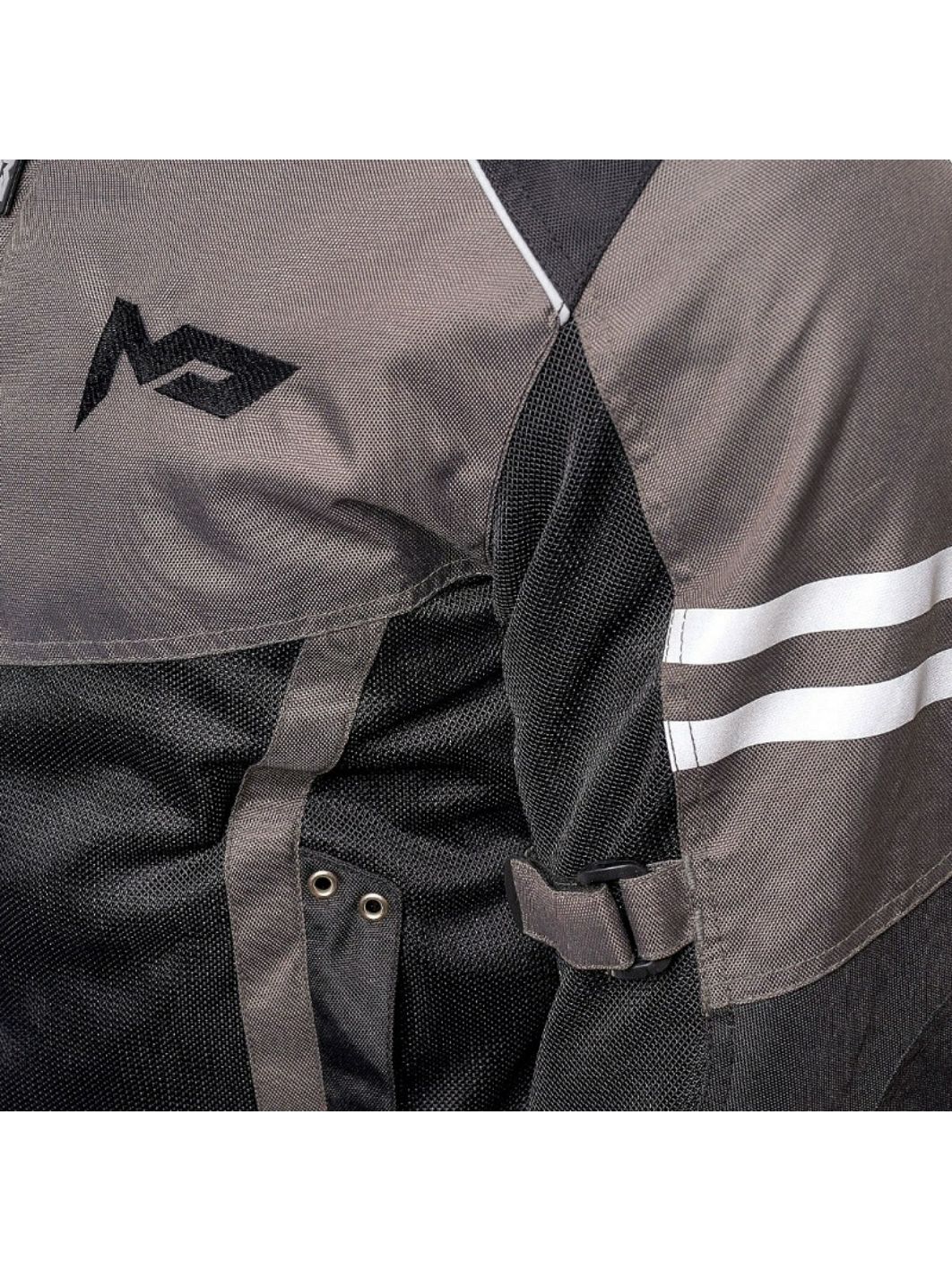 Куртка текстильная MOTEQ AIRFLOW черно-серая 3XL