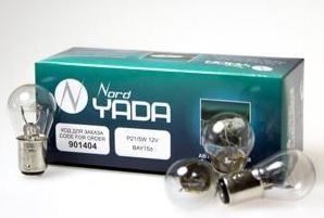 Автолампа 12-21/5 2-х контактная YADA Clear (1шт.)
