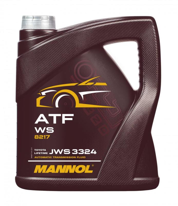 MANNOL ATF-WS 8217 4л синтетическое трансмиссионное масло