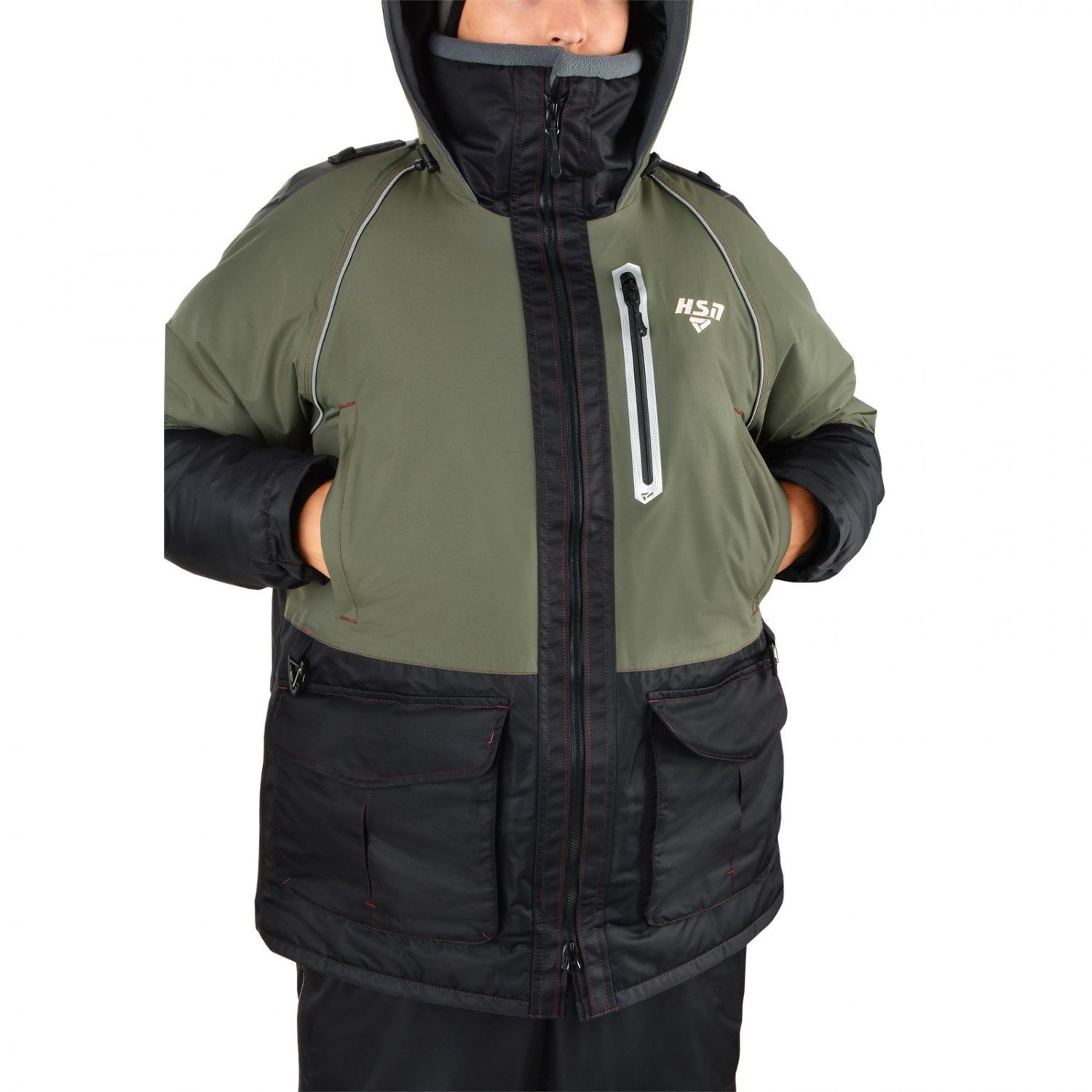 Костюм мужской зимний "Arctic VII comfort",  hardguard,  хаки (50-52/188) м