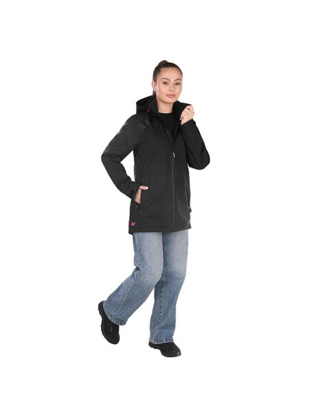 Куртка женская мембранная ВЕСТА 20/20 К черная р. 44/164 Nisus