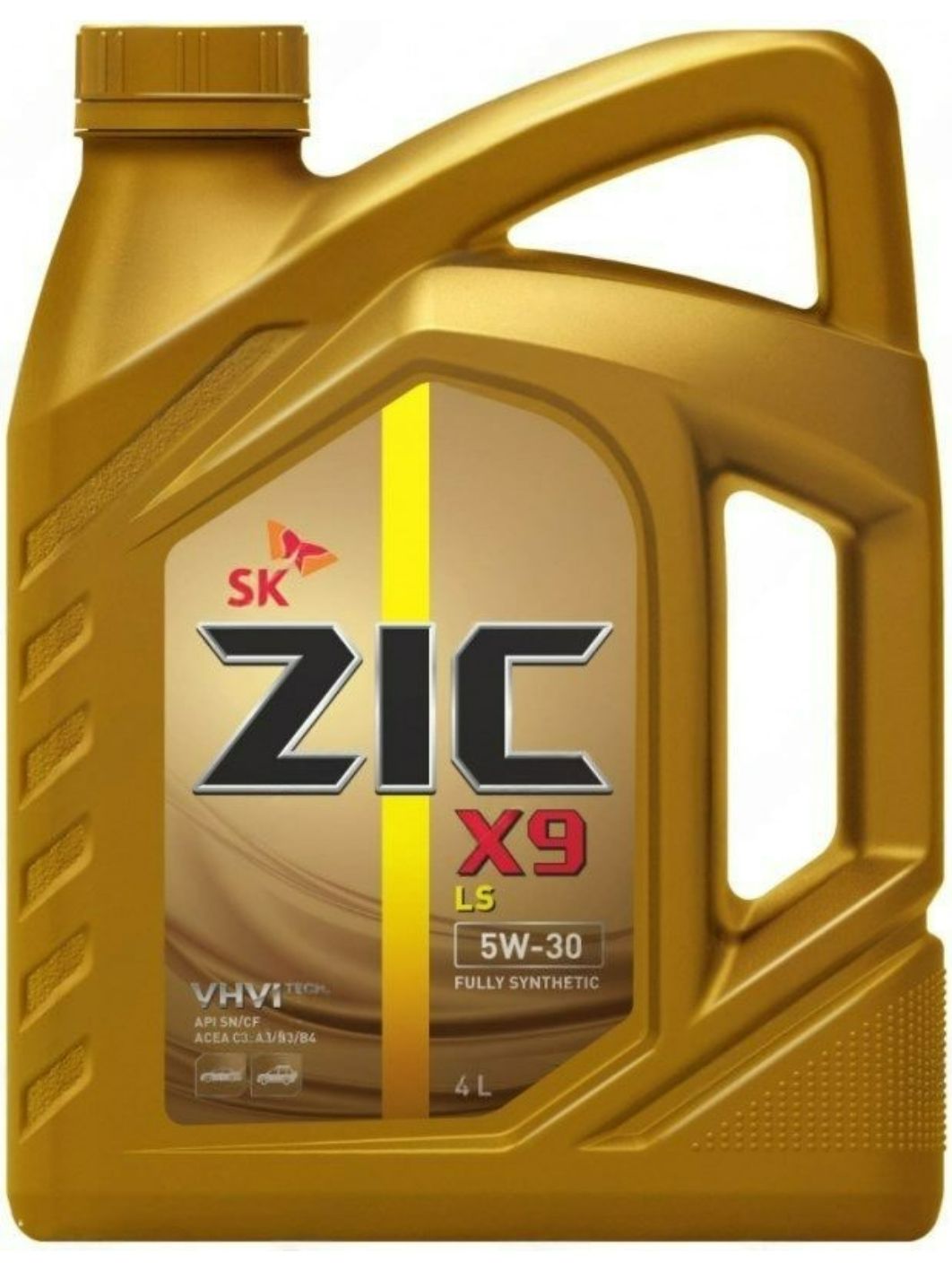 ZIC X9 LS 5W30 4L синтетическое моторное масло