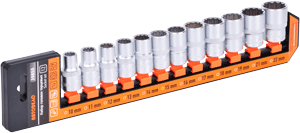 Набор головок 1/2" 12-гранных (12пр.) 10-22мм холдер АвтоДело 39855