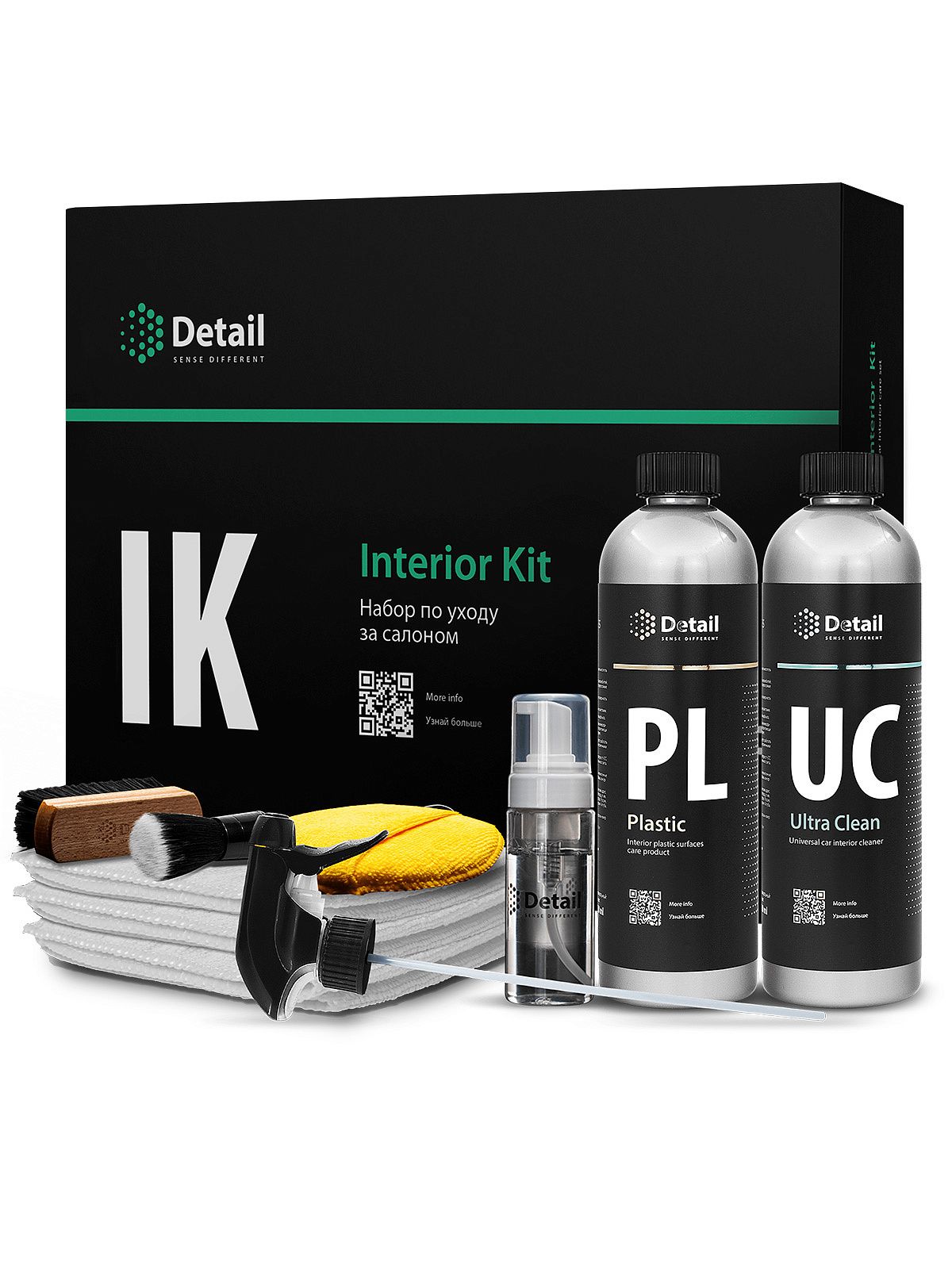 Набор по уходу за салоном Detail "Interior Kit"