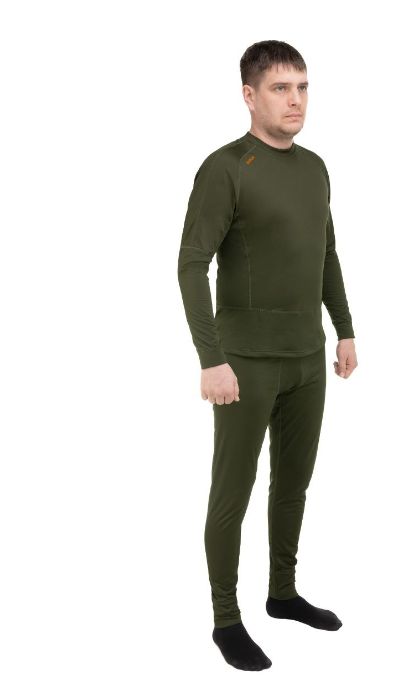 Термобелье Hawk (фуфайка,  кальсоны),  tricot,  оливковый/olive (48-50/176)