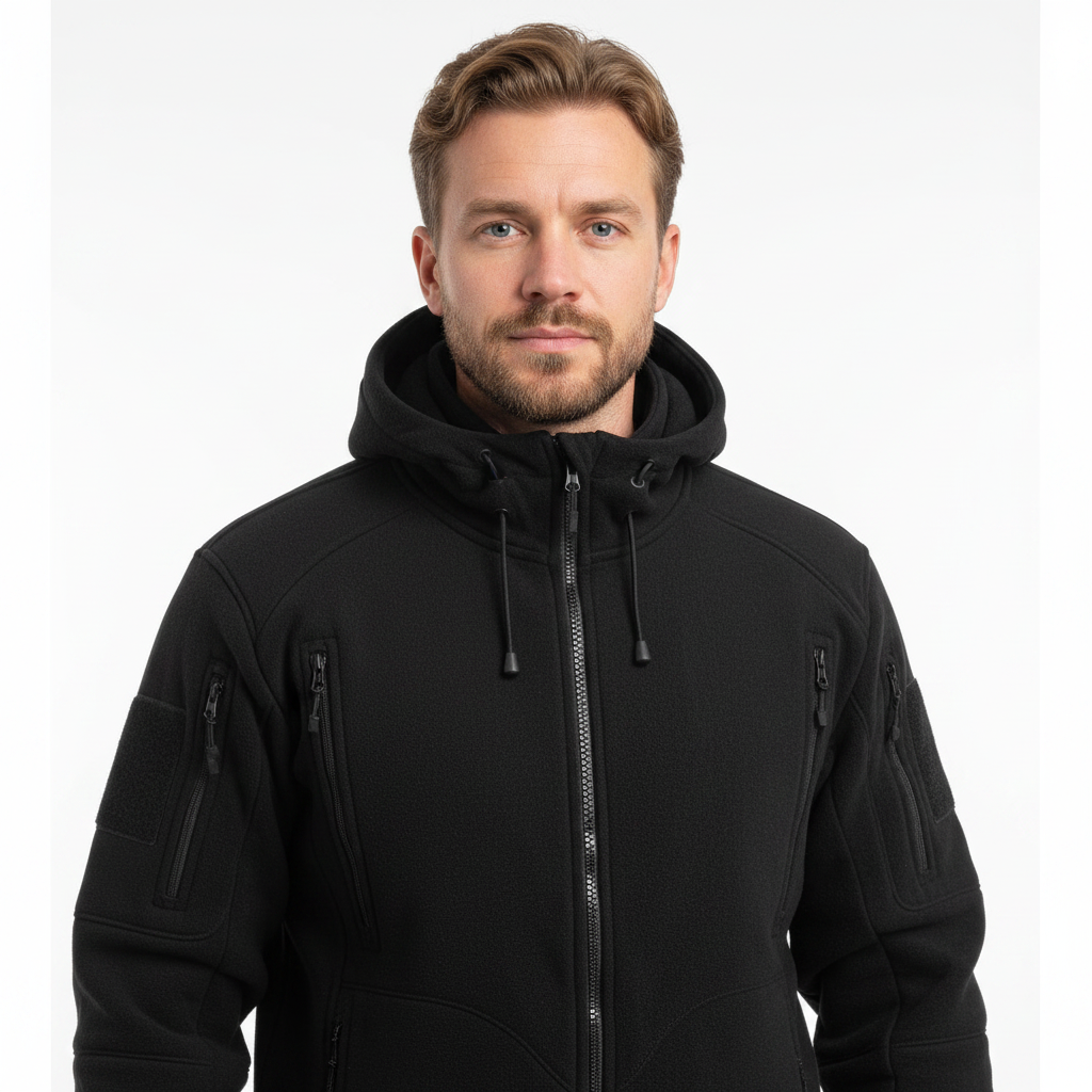 Куртка демисезонная Камелот цвет Черный ткань Polarfleece (Размер: 48-50,  Рост: 176) м
