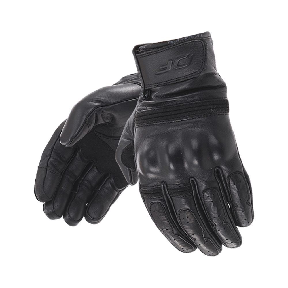 Перчатки DF STREET Black кожаные 3XL