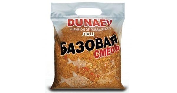 Прикормка "DUNAEV Базовая смесь" 2, 5кг Лещ  