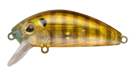 Воблер Минноу Strike Pro Mustang Minnow 45,  45 мм,  4, 5 гр,  Загл. 0, 2м.-0, 5м.,  Плавающий,  цвет: A68G Broun Gill Transparent,  (MG-002F#A68G)