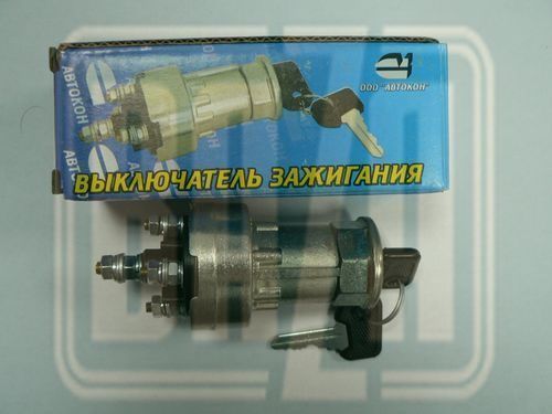 Замок зажигания УАЗ ( 4-х конт.) АВТОКОН (г.Ульяновск)