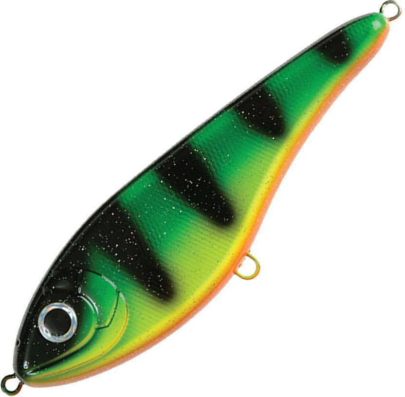 Воблер Джеркбейт Strike Pro Buster Jerk II Shallow Runner,  120 мм,  37 гр,  Загл. 0, 3м.-2, 0м.,  Медленно всплывающий,  цвет: C029F Fire Tiger,  (EG-049#C029F)