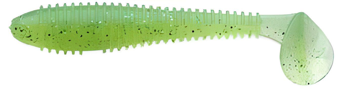 Приманка съедобная Keitech Swing Impact FAT 5.8" #424 Lime Chartreuse