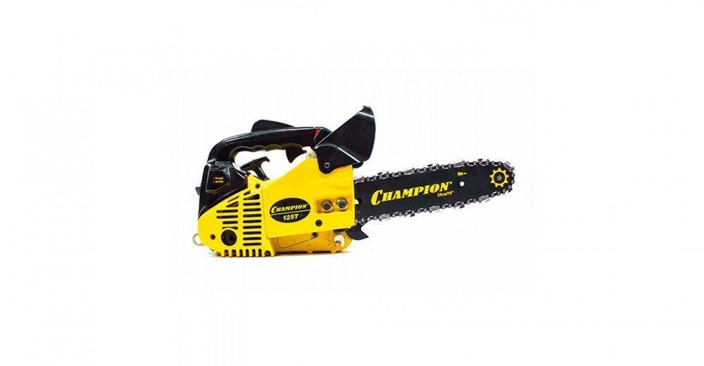 Бензопила CHAMPION 125T-10" (0.95л.с. 3/8*1, 3*40,  3, 2кг) 125T-10