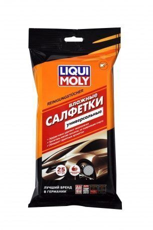 Салфетки влажные хоз/бытовые "УНИВЕРСАЛЬНЫЕ" (25 листов) LIQUI MOLY 77165