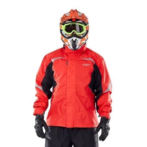 Куртка - дождевик DRAGONFLY EVO RED Junior (мембрана 10000/8000) 140-146